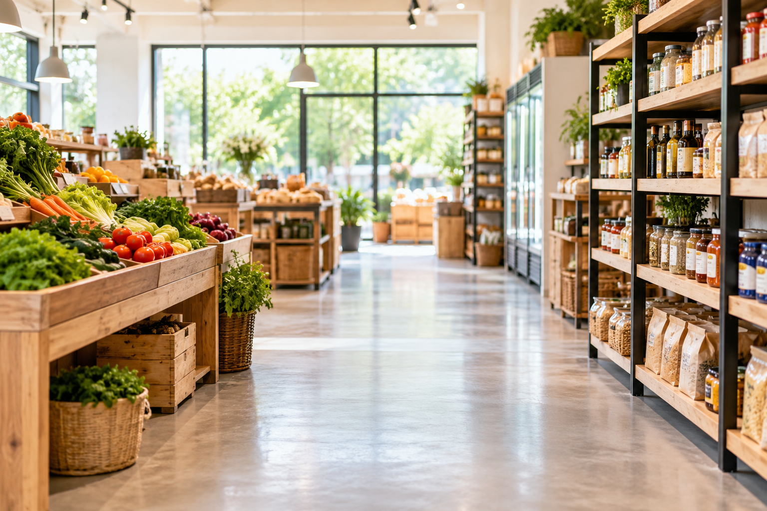 Shops & grocers